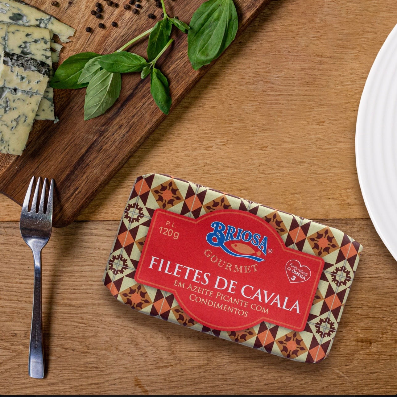 Mackerel fillet in spicy olive oil | Briosa Gourmet