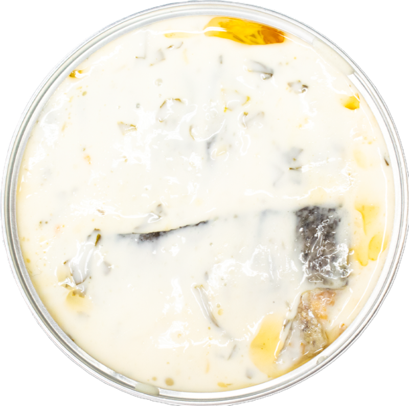 Upėtakis Aglio Olio padaže | ABC+ atidaryta skardinė