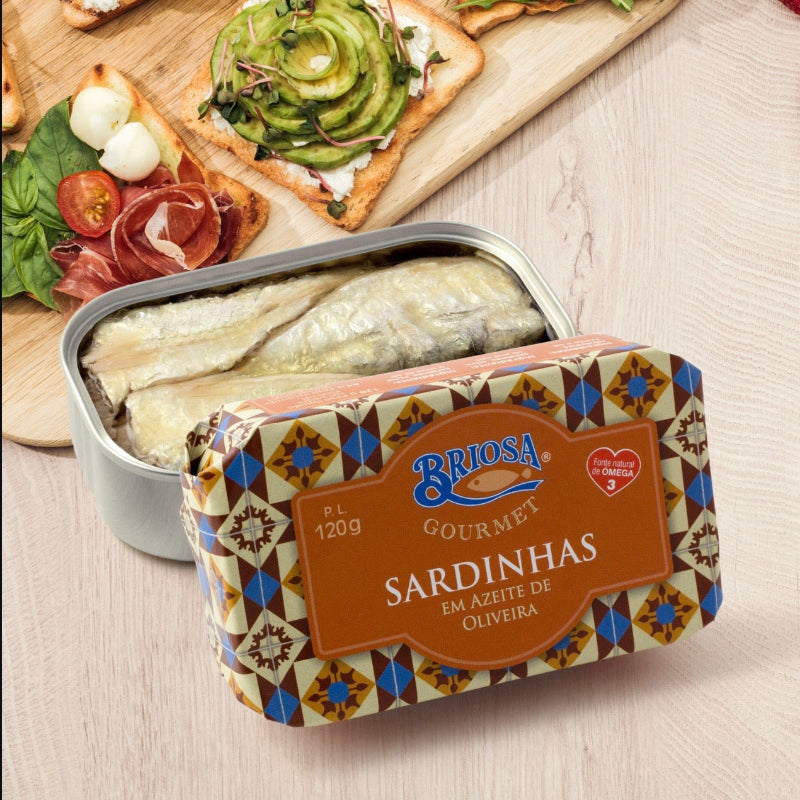 Sardines in olive oil | Briosa Gourmet